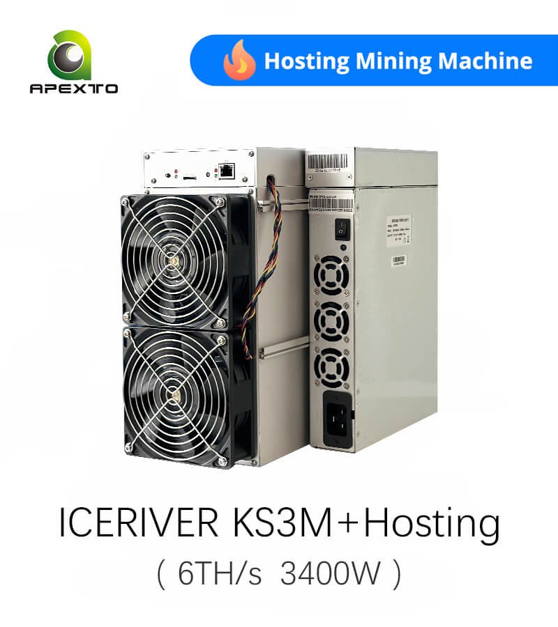 IceRiver KAS KS3M 6TH S 3400W H Hosting Professional Cryptocurrency   IceRiver KS3MHosting 1 